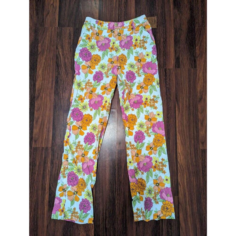 Versona Floral Pants Size 2